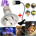 25-100W Terrarium Aquarium Heizlicht Wärmelampe UVA UVB Reptilien Strahler Profi