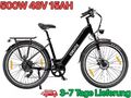 NEW 27,5 Zoll Elektrofahrrad E-Bike mit Bafang Motor 48V/15AH  bis 120km 7 Gänge