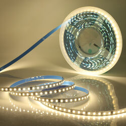 LED Streifen Stripe 120LEDs/m 2835 SMD Band Leiste Innen Selbstklebend 220V 230V