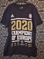 original Adidas FC Bayern München  2020 CL Sieg T Shirt Trikot Gr. L f0674