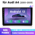 6+128G Android13 Für Audi A4 8E 8H B6 B7 2000-09 Autoradio GPS Navi WIFI Carplay