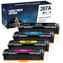 XXL Toner für HP 207A/207X Color LaserJet Pro MFP M283fdw M282nw M255dw M255nw.