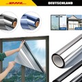 Spiegelfolie Selbstklebend UV-Schutz Fenster Folie Sonnenschutz Sichtschutzfolie
