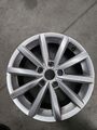 1x Alufelge 16 Zoll 6.5" 5x112 46ET Glanz Silber 5G0601025BQ VW Golf Vii