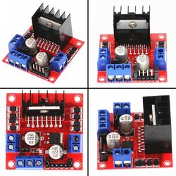 L298N Dual H Bridge Schrittmotor Treiber Controller Board Modul für Arduino