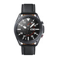 Samsung Galaxy Watch 3 Smartwatch, schwarz, LTE, 45mm Gehäuse, Echtleder