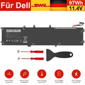 Akku 6GTPY für DELL XPS 15 9550 9560 9570 7590 Precision 15 5510 5520 5530 97Wh