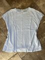 Shirt, Street One, Gr. 40, lila bis hellblau, selten getragener Zustand