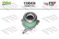 VALEO Zentralausrücker Kupplung FTE CLUTCH ACTUATION 1100434 Aluminium für FORD