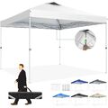 3x3M Pop Up Pavillon Faltpavillon Partyzelt Pavillion Wasserdicht UV-Schutz NUE#