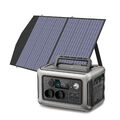 ALLPOWERS Solar Generator R600 600W Mobiler Stromspeicher mit 100W Solarpanel