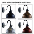 Modern Vintage Retro Industrielle Rustikal Wandleuchter Lampe Fassung Einbau Eu