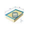 UFI Luftfilter 30.946.00 Filtereinsatz für AUDI VW 3A2 1G1 GOLF 35I 19E 3A5 B3 2