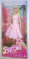 Barbie der Film Barbie mit rosa Gingham Kleid Sammlerpuppe HPJ96