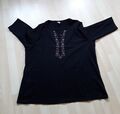 damen langarmshirt,schwarz,Größe 50,gebraucht,