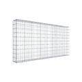 Gabione Steinkorb 200 x 100 x 20 cm (L x H x T) Maschenweite 5 x 10 cm C-Ringe