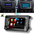 2+32G 7" Android 13 Autoradio Apple Carplay GPS NAVI SAT für VW Passat T5 caddy