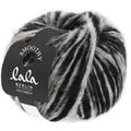 500 g lala Berlin Smoothy, Farbe 010, schwarz/grau - Restbestand - neu