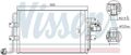 NISSENS Kondensator, Klimaanlage  für VW