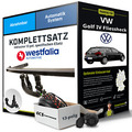 Anhängerkupplung WESTFALIA abnehmbar für VW Golf IV Fliessheck +E-Satz NEU AHK