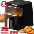 9L 1350W XXL Fritteusen Pommes Heißluftfritteuse Friteuse airfryer Grill