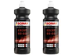 2x SONAX 1 l PROFILINE ExCut 05-05 zum Abschleifen von Lackschichten