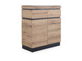 Kommode ASMUS BHT 101x116x45 cm grau Sideboard Bürokommode Anrichte