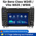 Autoradio Android GPS Navi Für Mercedes Benz A/B Klasse Sprinter Viano Vito W639