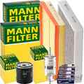 MANN FILTER INSPEKTIONSPAKET passend für OPEL MERIVA A 1.6+1.8+16V 87-125 PS