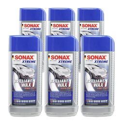 6x 500ml SONAX XTREME BRILLIANT WAX 1 HYBRID NPT HARTWACHS LACK PFLEGE POLITURDie Nr.1* für Autoteile: Top-Preis-Leistungs-Verhältnis