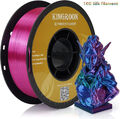 Kingroon 3D Drucker Filament 1.75 mm 1KG Rolle Silk PLA Sparkly Bündel Spulen