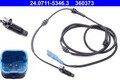 ATE 2x ABS Sensor Raddrehzahl 24.0711-5346.3/2x für PEUGEOT 508 1 SW BlueHDi 120