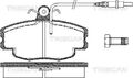 TRISCAN Bremsbeläge Bremsbelagsatz Bremsklötze Vorne 8110 38982