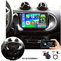 6+128G Android 13.0 Carplay Autoradio Für Mercedes Benz Smart Forfour Fortwo 453