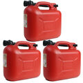 3x Benzinkanister 10 Liter UN Benzin- & Diesel-Kanister Kraftstoffkanister 10L