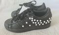 ADIDAS ECHTLEDER DAMEN SNEAKER SCHWARZ GR.37 - NEU