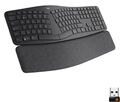 Logitech Ergo K860 Ergonomisch Bluetooth Tastatur - Schwarz - SKANDINAWISCH