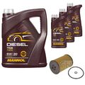 FEBI BILSTEIN Ölfilter 8L MANNOL Diesel TDI 5W-30 für VW Transporter VI Kasten