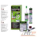 PETEC SCHEIBENKLEBER-SET INKL 2x 310 ml KARTUSCHE SCHEIBEN DICHTMASSE KLEBSTOFF