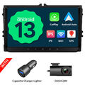 DVR+Für VW GOLF 5 6 Touran Caddy Passat 9" Autoradio Android 13 Carplay GPS Navi