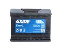 Autobatterie EXIDE EXCELL 12V 62Ah 540A Starterbatterie L:242mm B:175mm H:190mm