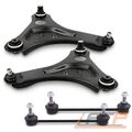 2x QUERLENKER +2x KOPPELSTANGE VORNE FÜR RENAULT TWINGO 3 SMART FOR-TWO FOR-FOUR