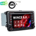 2 DIN DAB+ Autoradio DVD RDS Navi VW Golf 5 6 Plus Polo 6R Touran Tiguan Passat