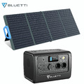 BLUETTI EB70 1000W Powerstation 716Wh Tragbare Stromerzeuger mit 120W Solarpanel