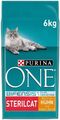 PURINA ONE BIFENSIS STERILCAT Katzenfutter Trocken Sterilisierte Katzen Huhn 6kg