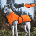 Hundemantel Winter Hundejacke Fleece Hunde Kleidung Wasserdicht Reflektierend