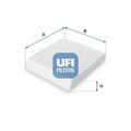 UFI Filter, Innenraumluft 53.087.00 für RENAULT