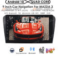Für MAZDA 3 2004-2009 2DIN Android 10.0 9" GPS Autoradio Navi BT MP5 Player WIFI