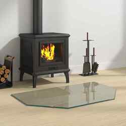 Kaminofen Glasplatte Bodenplatte Funkenschutz Glas Kaminplatte Ofen Platte Kamin