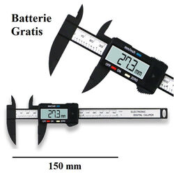 Neu Digitaler Messschieber 0 - 150 mm Schieblehre Messlehre mit LCD Display